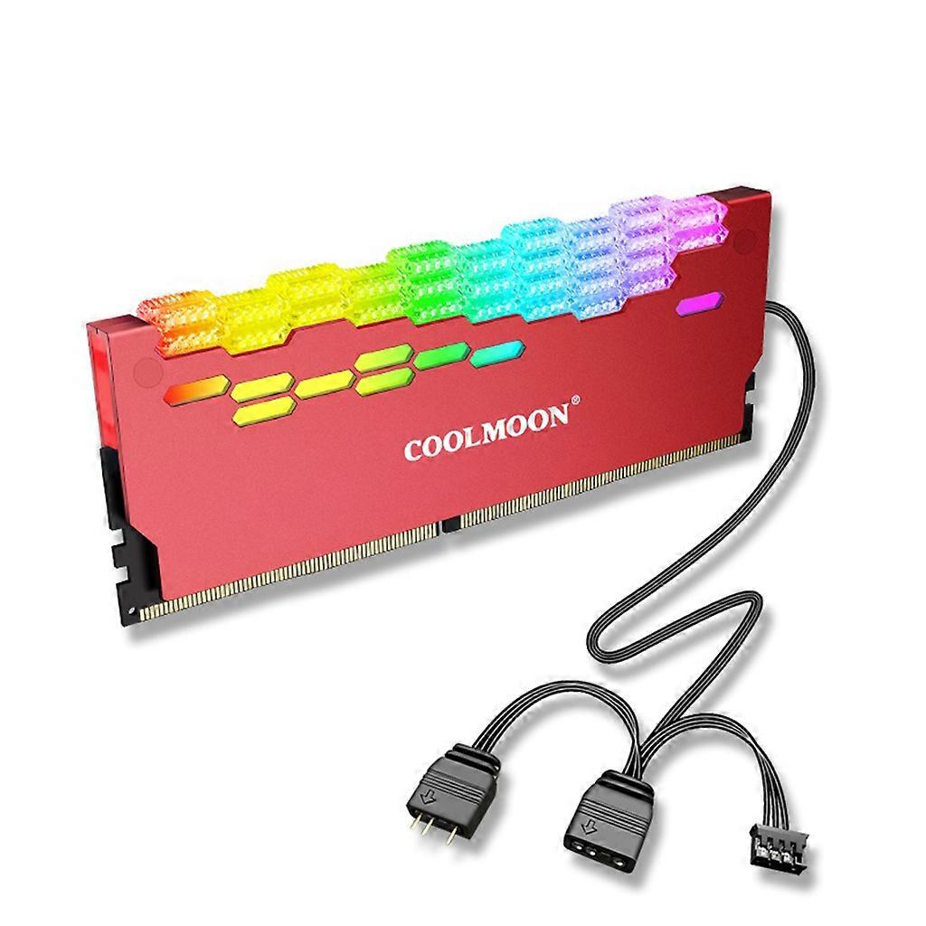 RGB Heatsink Memory Heat Spreader Cooler For Desktop Memory Radiator