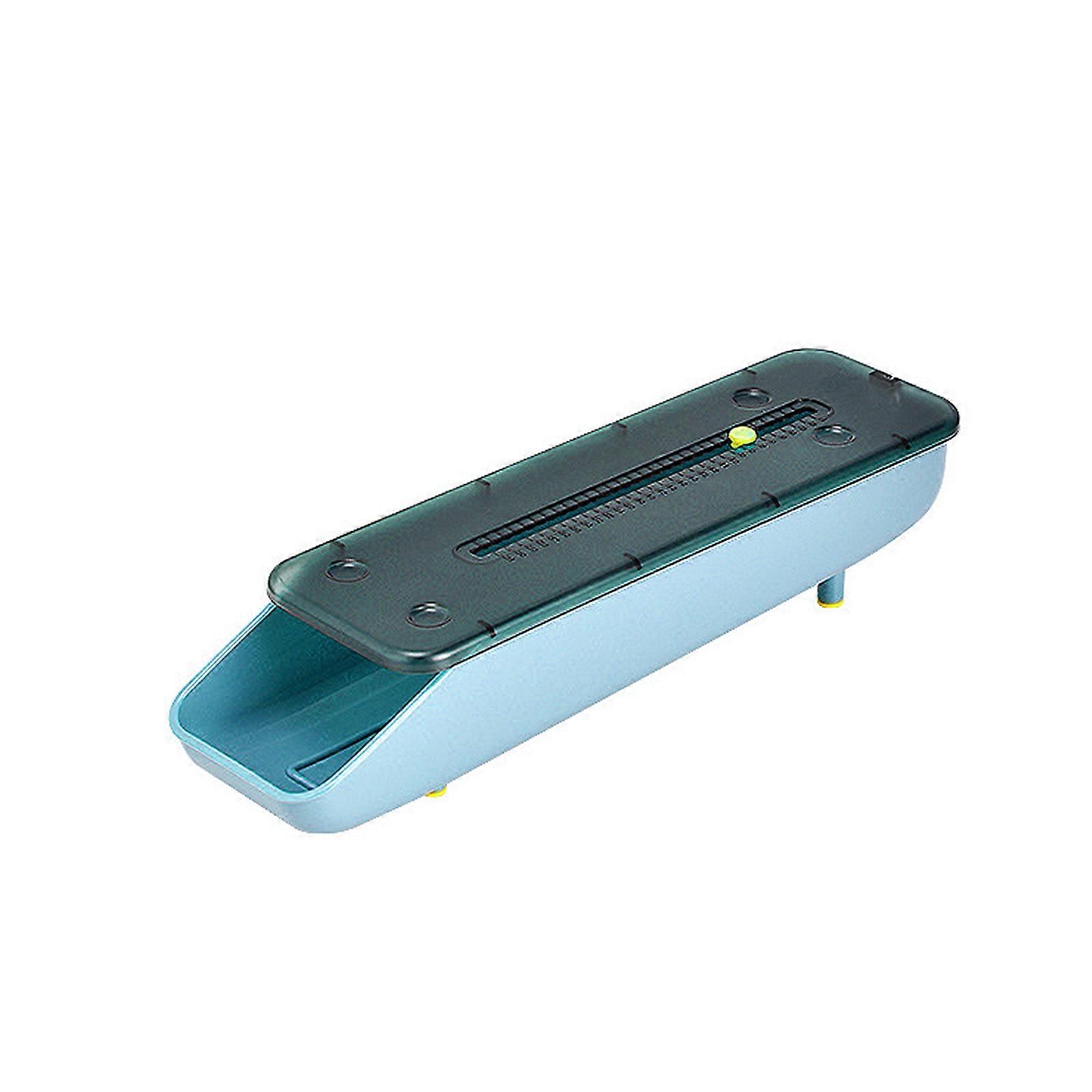 7-compartment Egg Holder Boxes Tray Storage Box Eggs Sliding Plastic Case