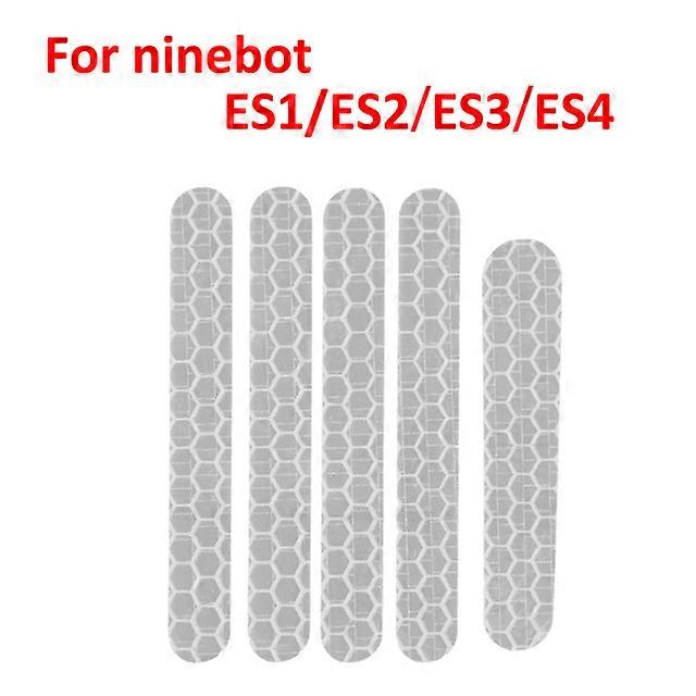 Reflective Stickers for Ninebot ES1 ES2 ES3 ES4 Electric Scooter Skateboard Styling Reflective Accessories