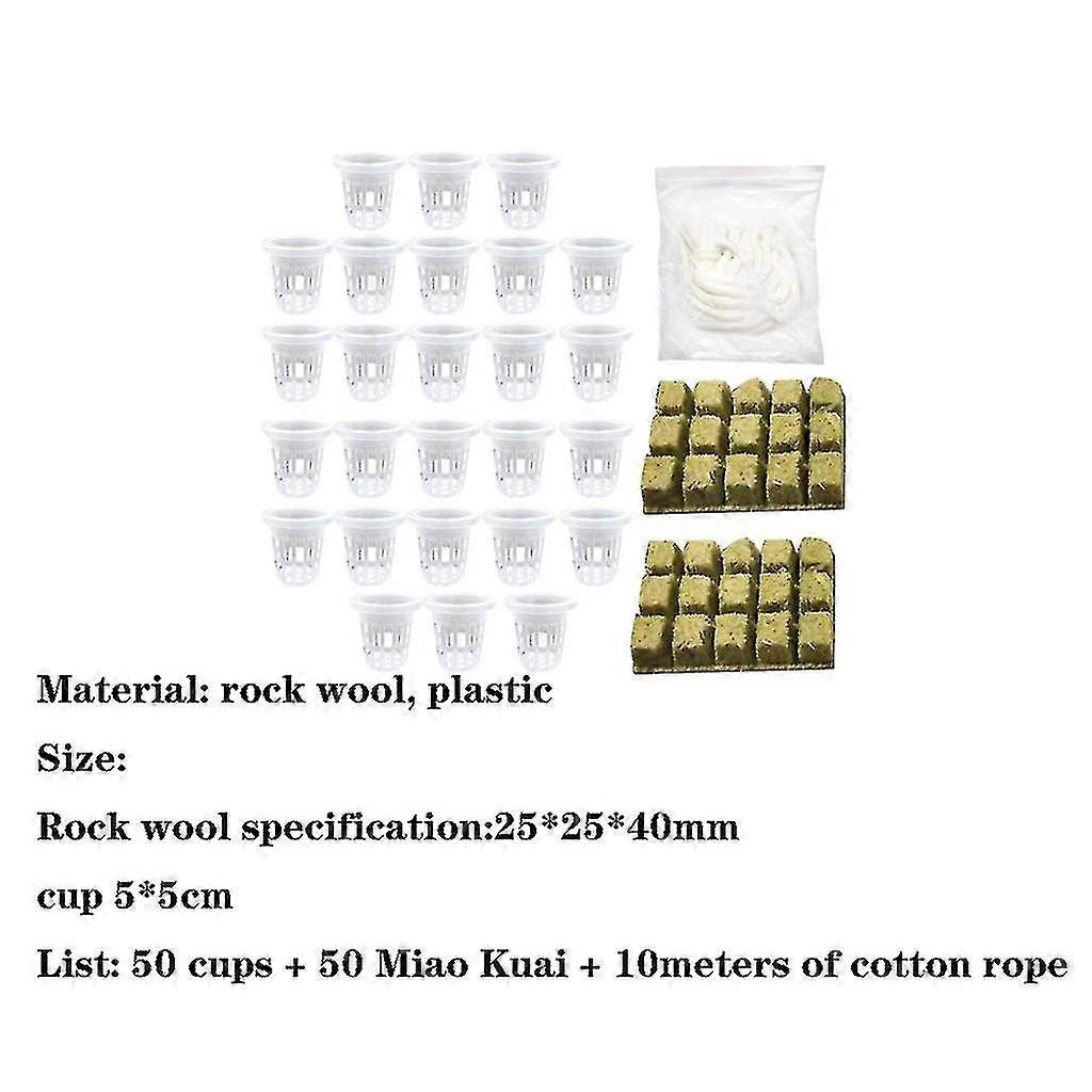 Rrrrr Vasetti Rete Idroponici – 100 Pezzi Per Coltivazione In Acqua, Mix Misure - 5