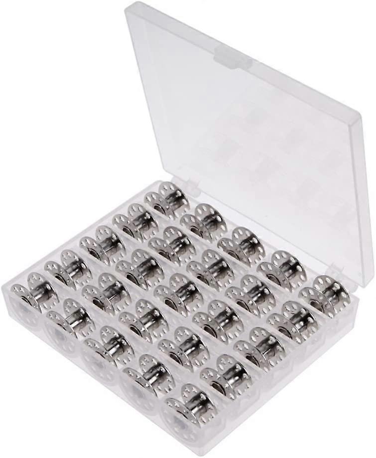 Metal thread bobbin with bobbin box for sewing machine
