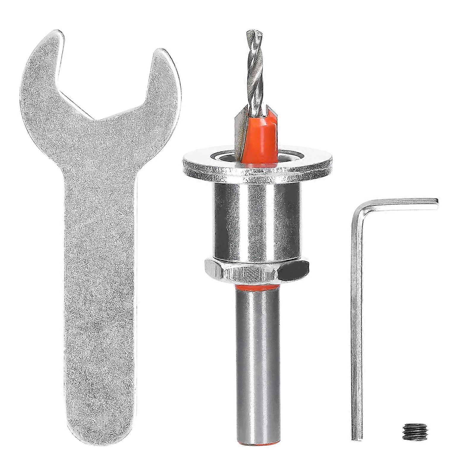 8mm Shank Carbide Countersink Woodworking Router Bit