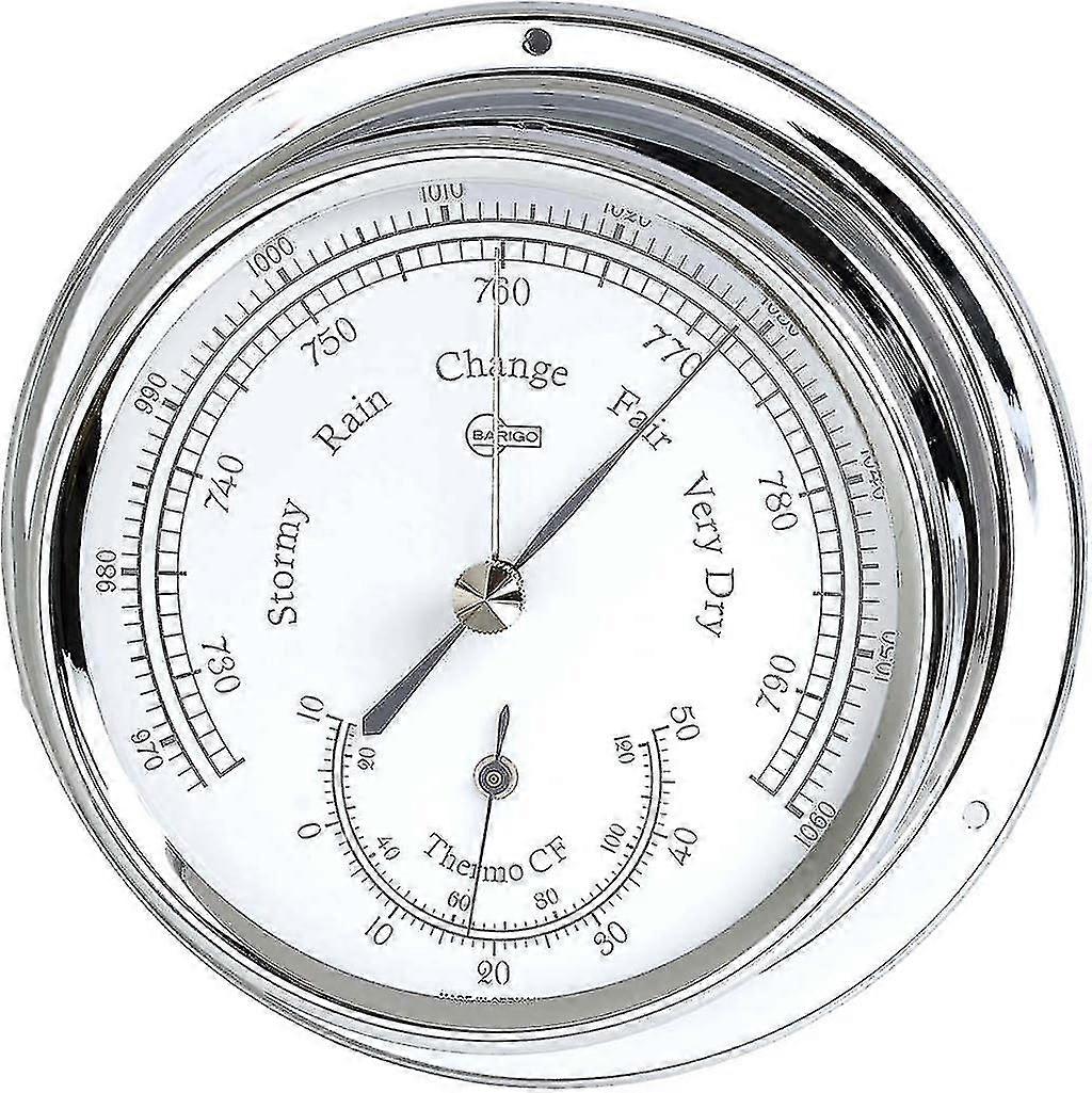 Barigo Regatta Barometer/thermometer Chrome
