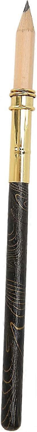 Exquisite Carved Pattern Dip Pen Nib Holder Retro Style for Drafting Drawing