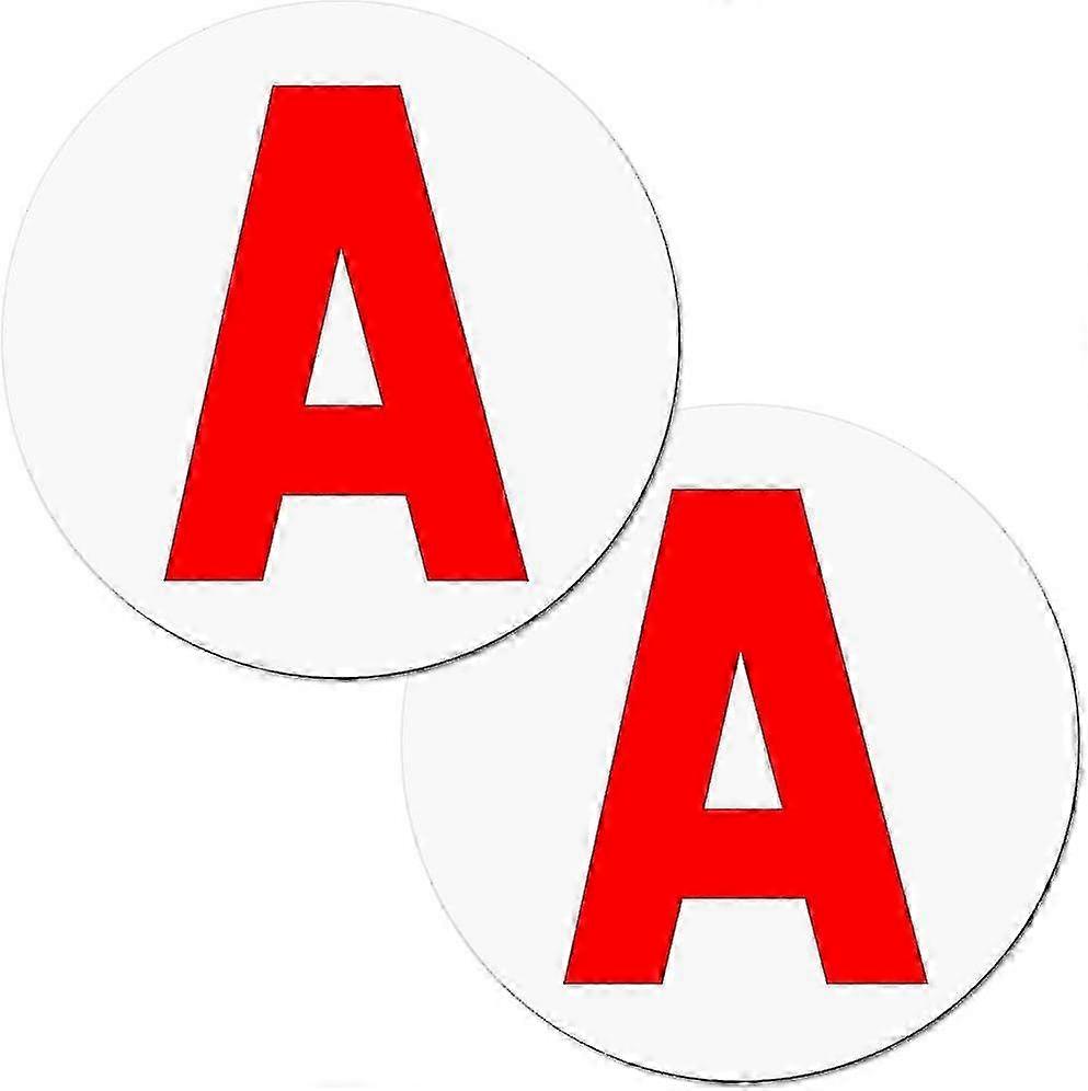 5pcs السيارة لاصقة القرص المغناطيسي للسائق الشباب، مثالية لأمن السلوك