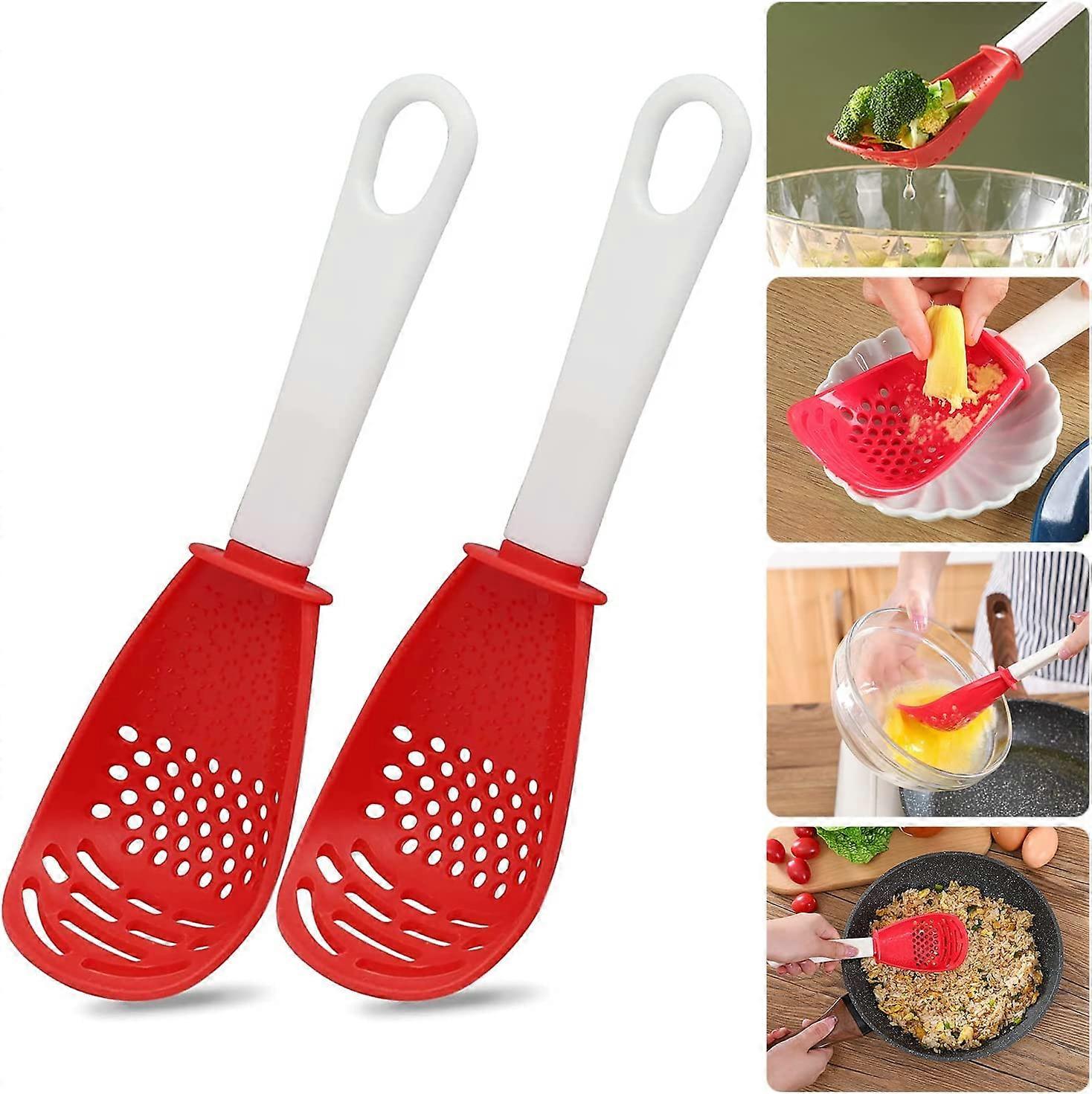 Multifunctional Cooking Gadgets, Kitchen Tools,Cooking Spoon-2pc