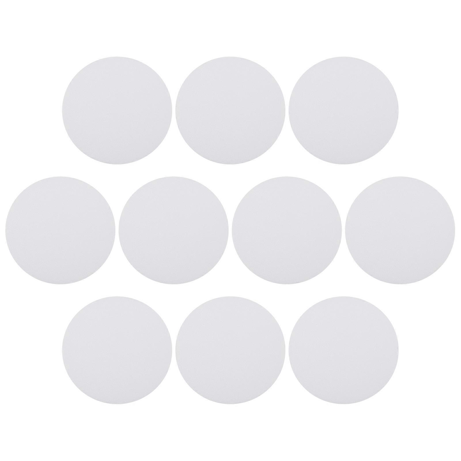 10 Pcs LED Light Cover Drum Lamp Shade Diffuser Drum Lampshade Diffuser Plastic Ceiling Fan Light Covers