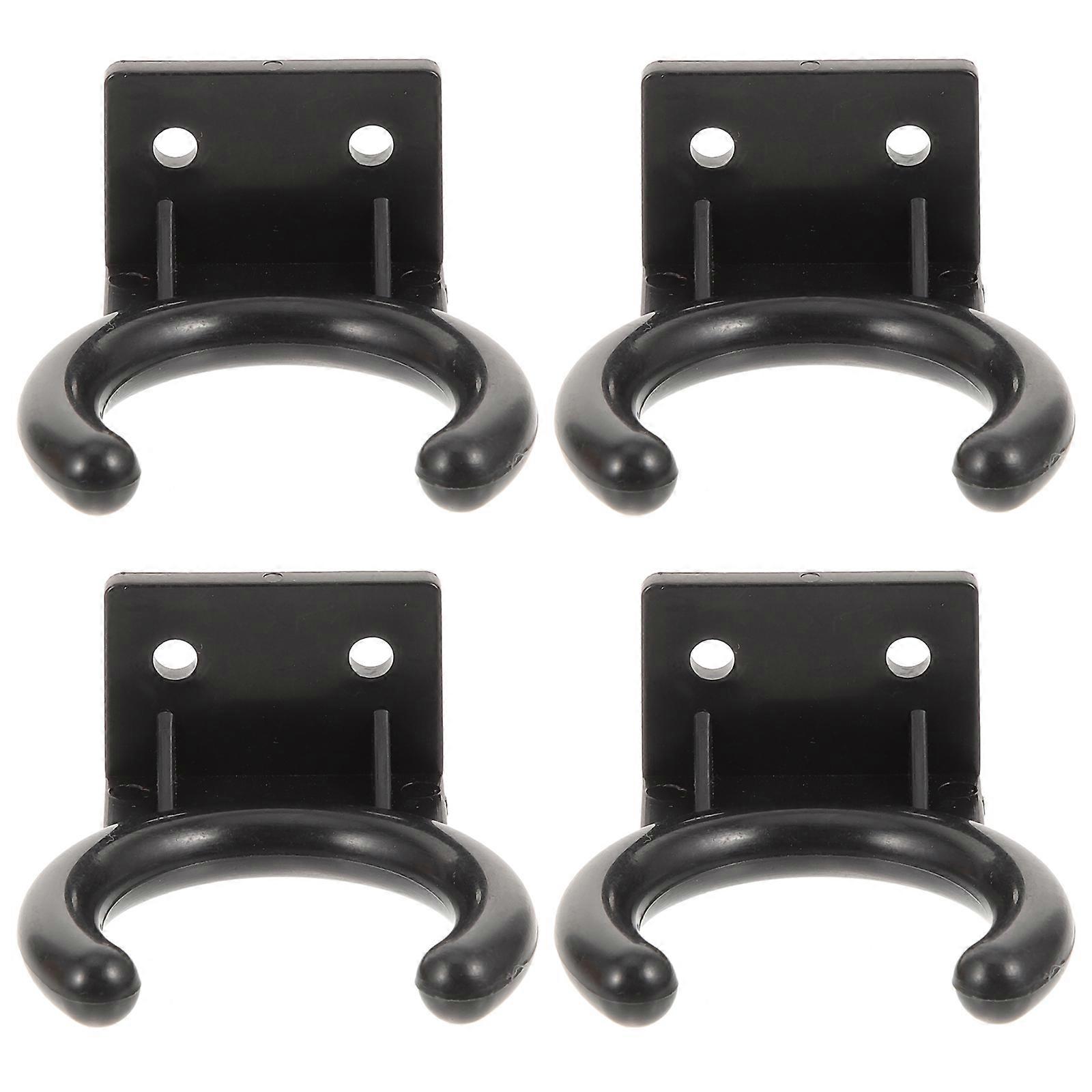 4pcs Microphone Holder Microphone Wall Hanger Wall Mount Microphone Holder Tool