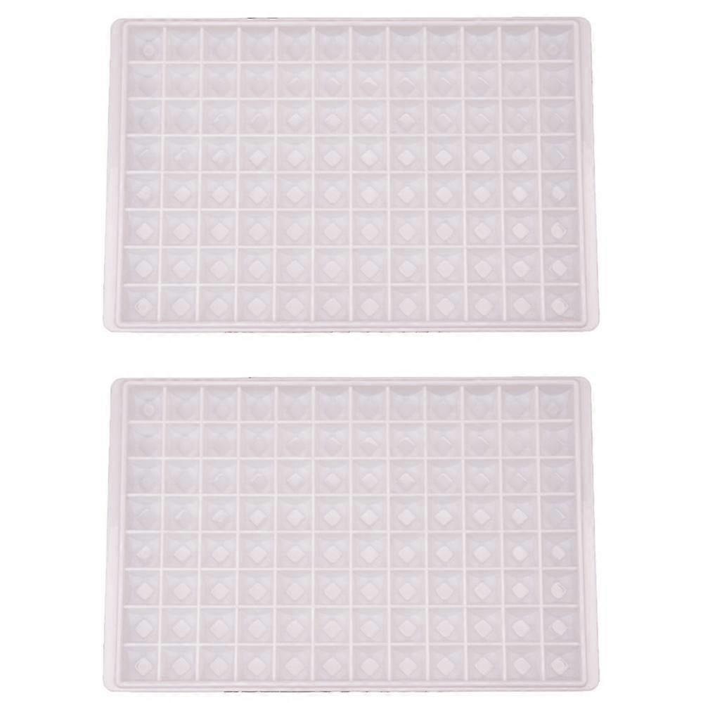2PCS piccolo cubo di ghiaccio in silicone più spesso