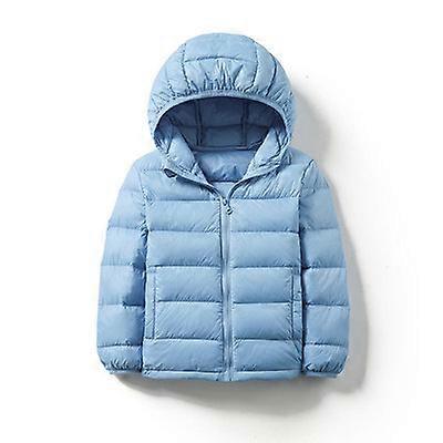 High Quality Kids Duck Down Jackets 2023 New Ultra Light Hooded Winter Coats for Boys Girls Portable Windproof Puffy Parkas 14T