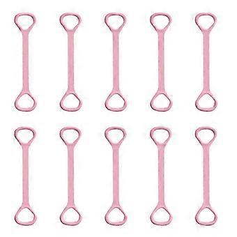 Pink Yoga Eight-character Stretcher Open Back Fitness Women Stretch Elastic Belt Open Shoulder Beauty Back Artifact