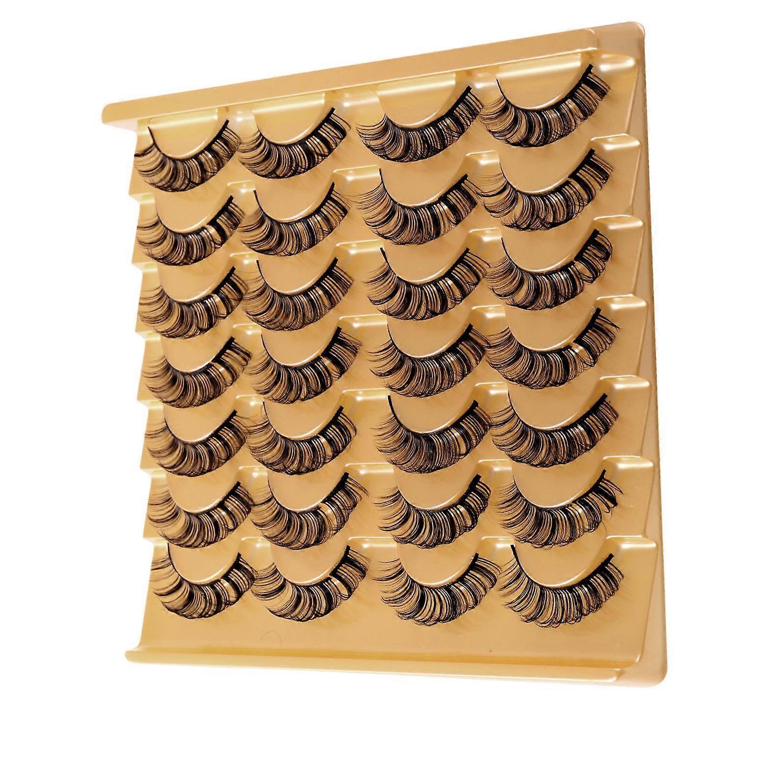 False Eyelashes Makeup Tool Segment Eyelashes for Valentines Halloween Stage