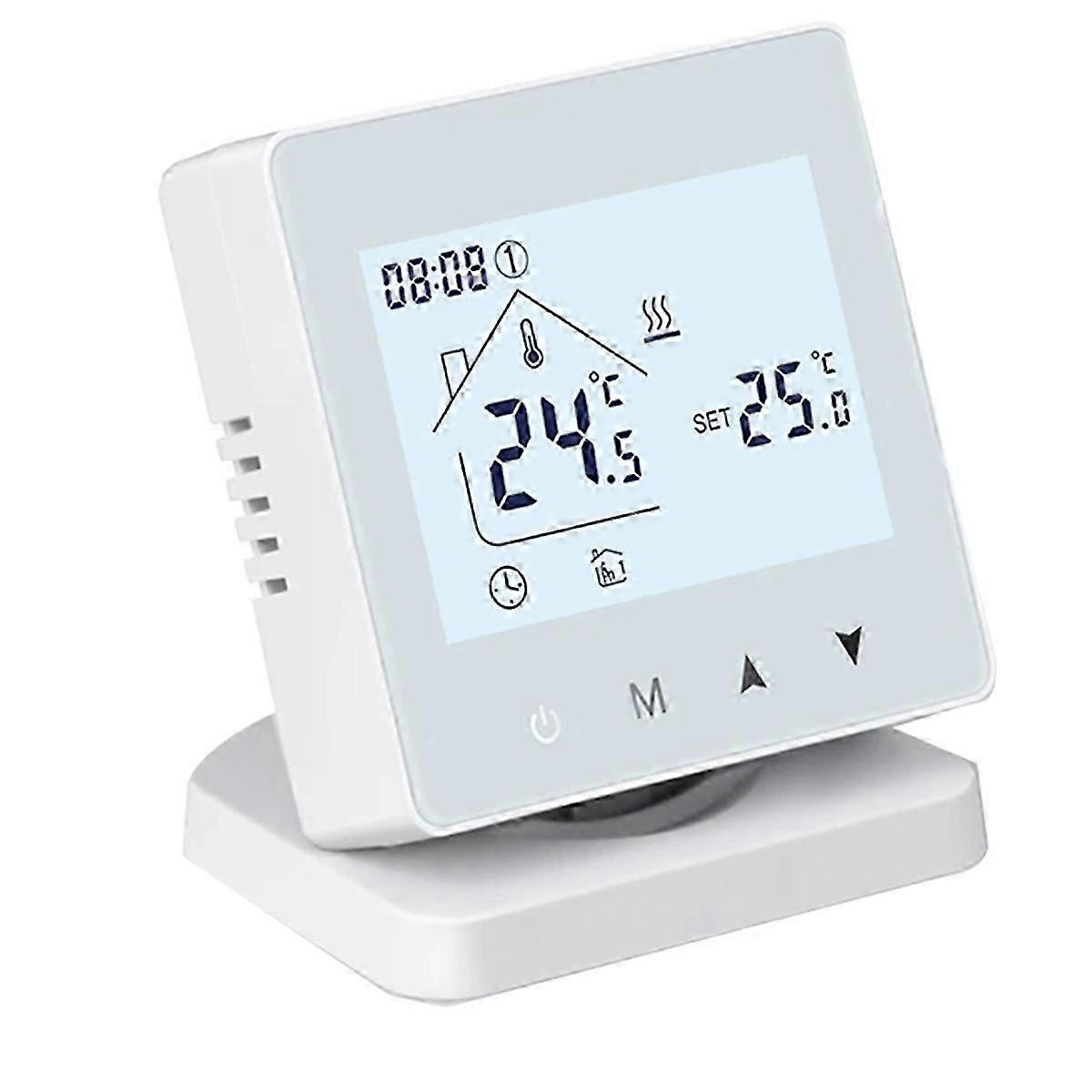 Smart Wireless Thermostat For Gas Boiler Room Heating Rf Home Temperature Controller Programmable W