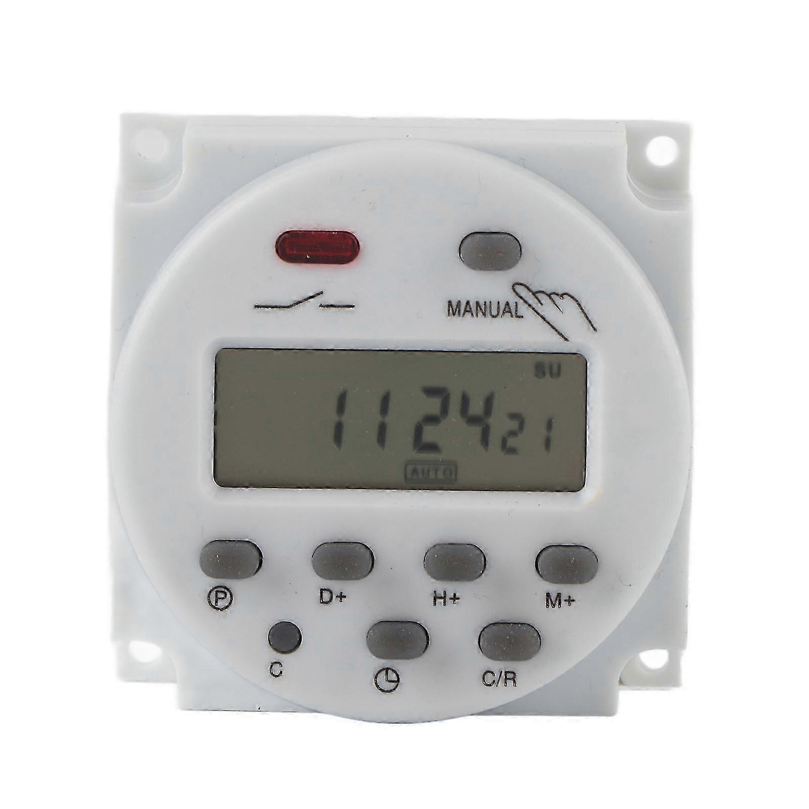LCD Digital Programmable Control Power Timer Switch Time Relay (220VAC)