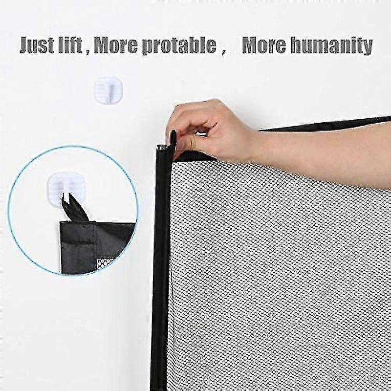 Foldable Dog Gate Stair Gate Pet Dog Cat Barrier Gate