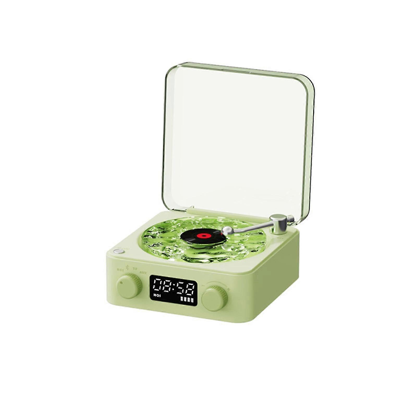 The Vintage Vinyl Record Player Bluetooth Speaker Wave Bluetooth Vinyl Player UK