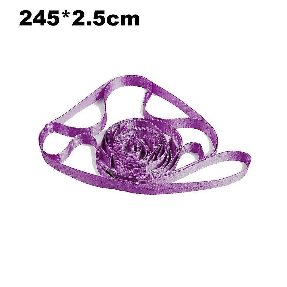 Yoga Strap Stretching Strap Rehab Multi-Loop Strap Nonelastic Exercise Strap für Pilates, Tanz