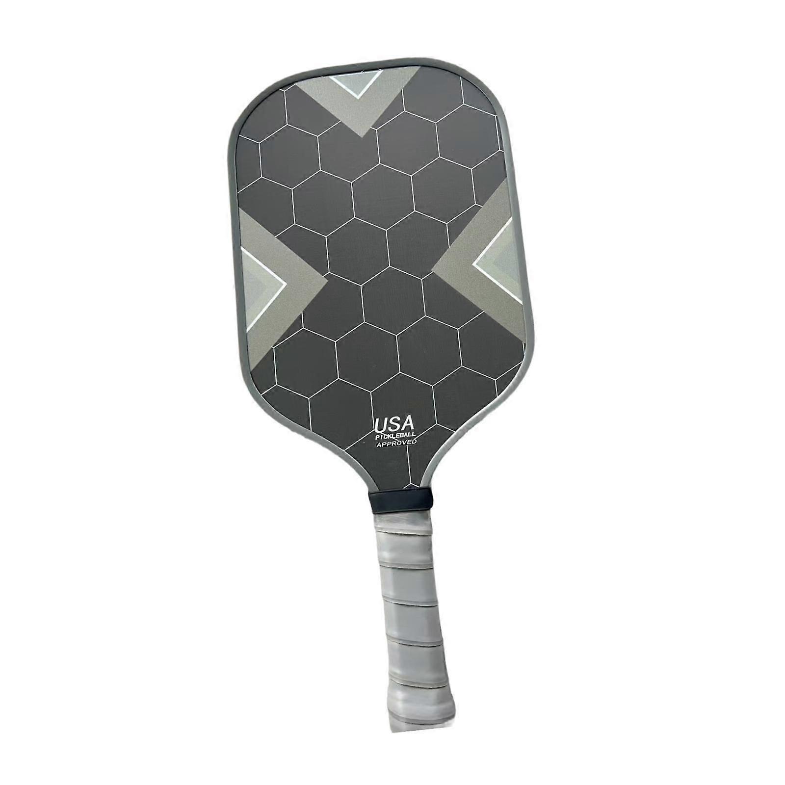 Racchetta da pickleball per bambini Racchetta da pickleball premium per gara grigia