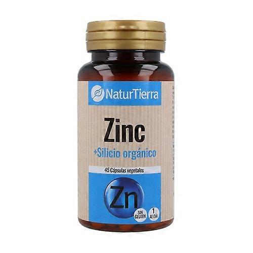 Zinc + organic silicon 45 vegetable capsules