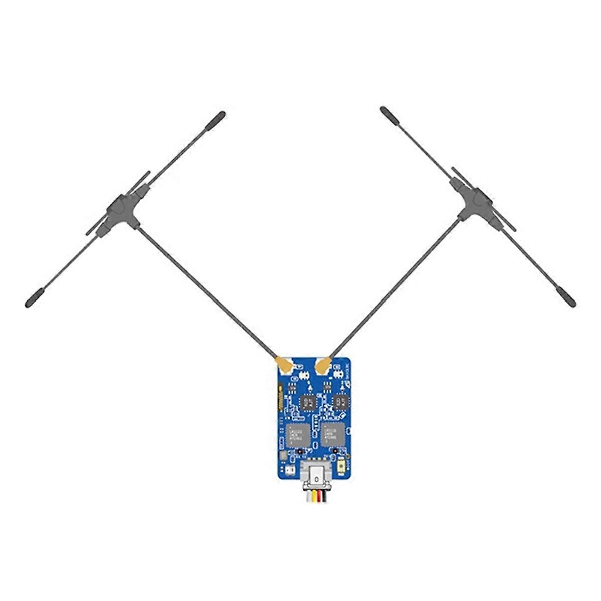 900/2400 Dual Band Gemini RX Receiver ELRS Dual Band Gemini Receiver for RC FPV Racing Long Distance UAV Fixed Wing A