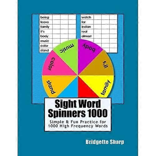 Sight Word Spinners 1000: Simple & Fun Practice for 1000 High Frequency Words