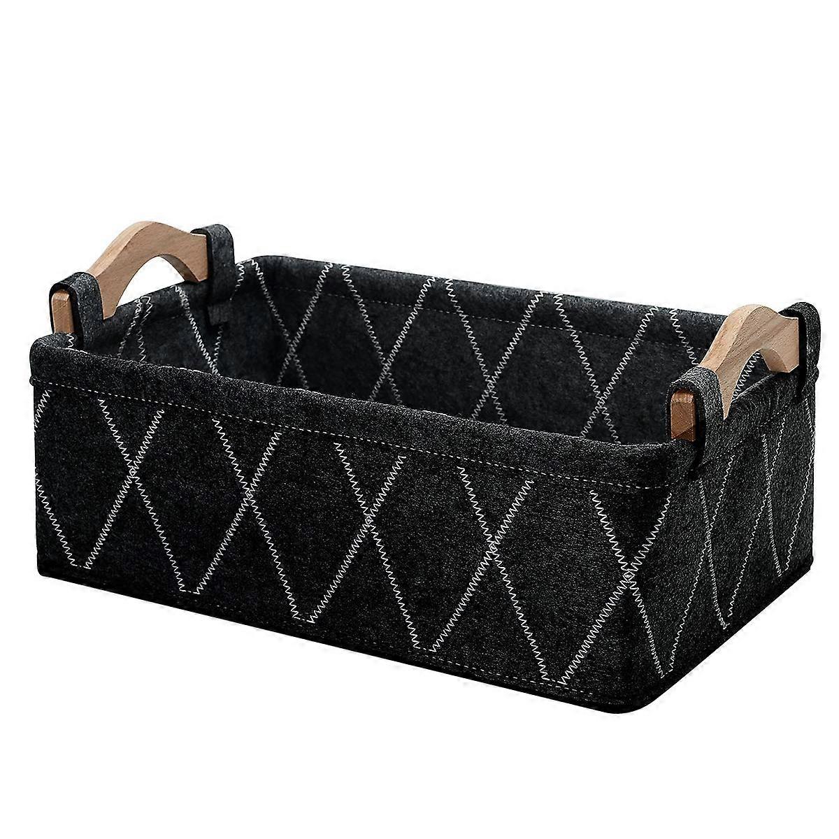 Sturdy Foldable Felt Bin for Toy Storage
