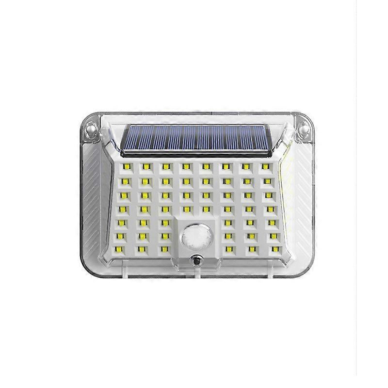 Solar Wall Light 1pc, Bright Durable LED Outdoor Solar Light for Garden, Waterproof Wall Mount Solar Fixture