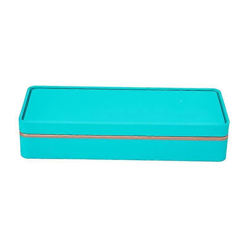 Multicolor Tinplate Rectangular Storage Box Container with Lid Small Tin Boxes Empty Containers Storage Box Case Organizer