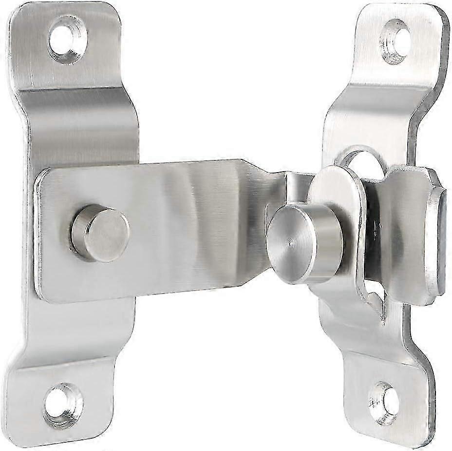 Door Catch Latch Lock,Right Angle Gate Latches Bolt Flip Latch Buckles for