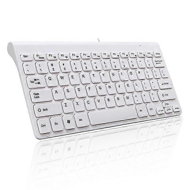 Slim Portable Usb 2.0 Ultra Slim Mini Wired Keyboard For Desktop Pc Laptop 78 Keys Waterproof