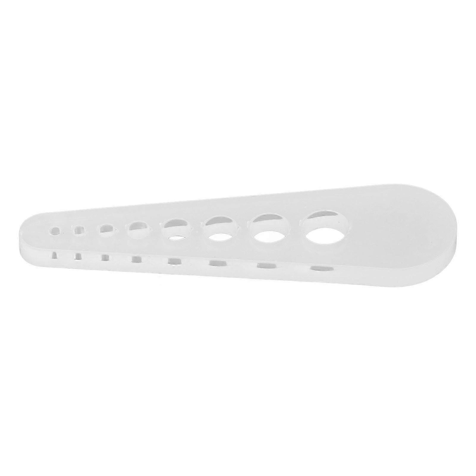 Kitchen Grass Stripper 8 Holes Quick Operation Space Saving Acrylic Leaf Stripping Tool for Kale Parsley f26