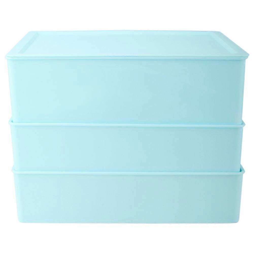 Underwear Socks Holder Three-Piece Storage Box Divider Container Organizer For Underwear And Socks