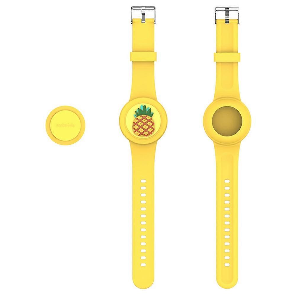 Waterproof Case for Apple AirTag Silicone Watch Band Bluetooth Tracker Protector Cartoon Pattern