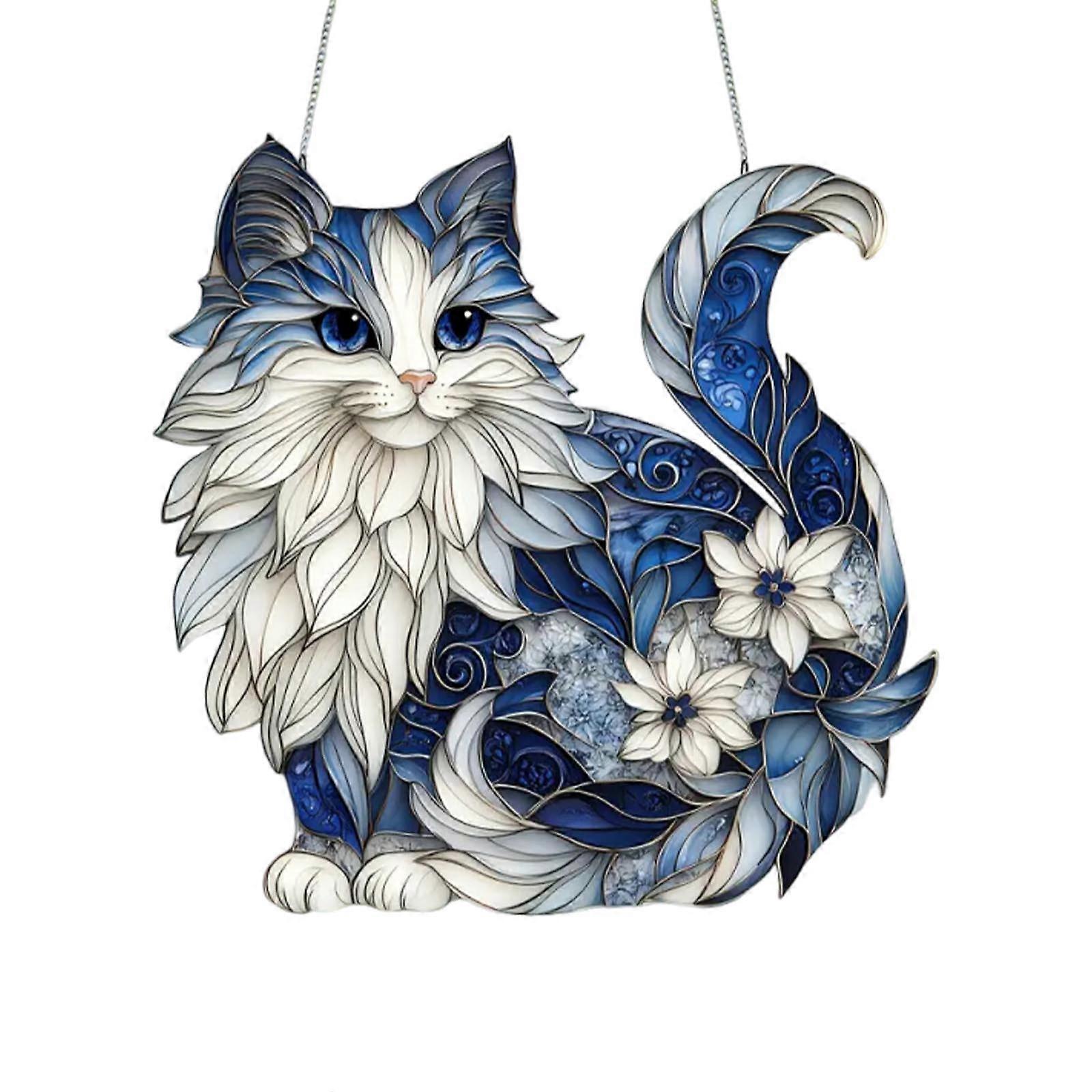 Acrylic Catcher Colored Glass Style Window Hanging HarmonyHub1184