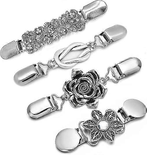 Vintage Sweater Shawl Clips