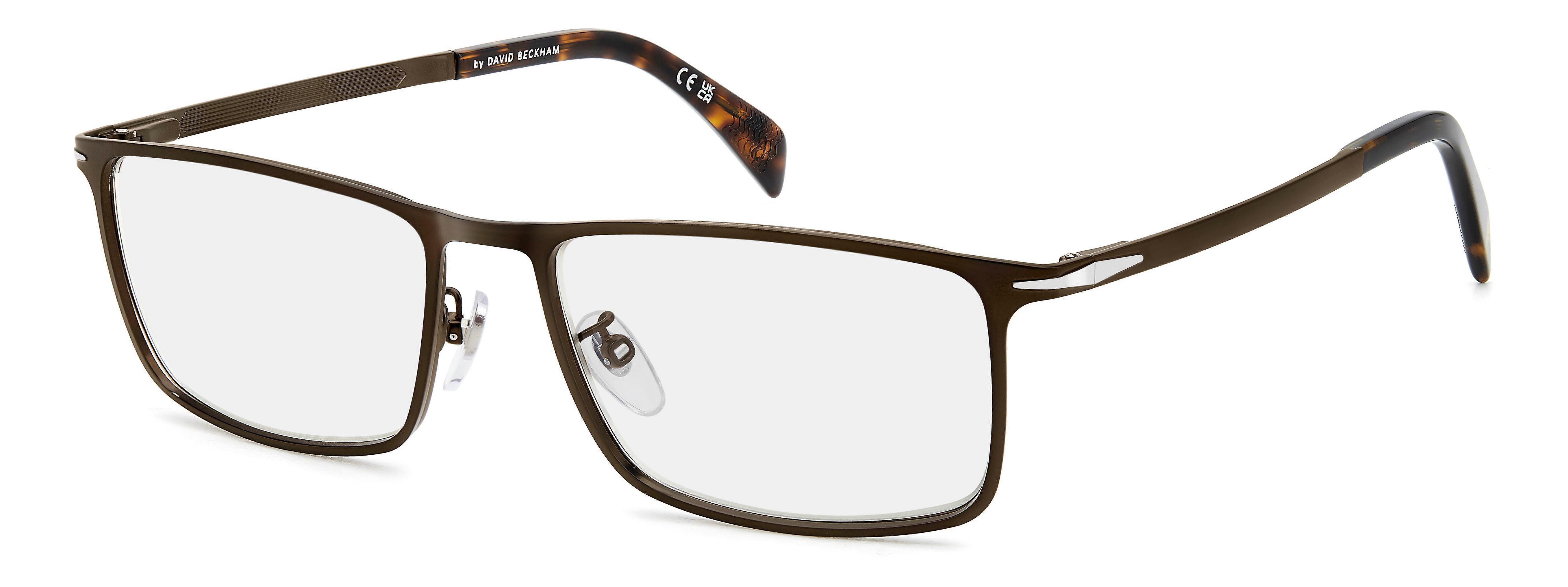 Eyewear Frames DAVID BECKHAM DB 1167 AMC MATTE BROWN PALLADIUM 55/17/145 MAN