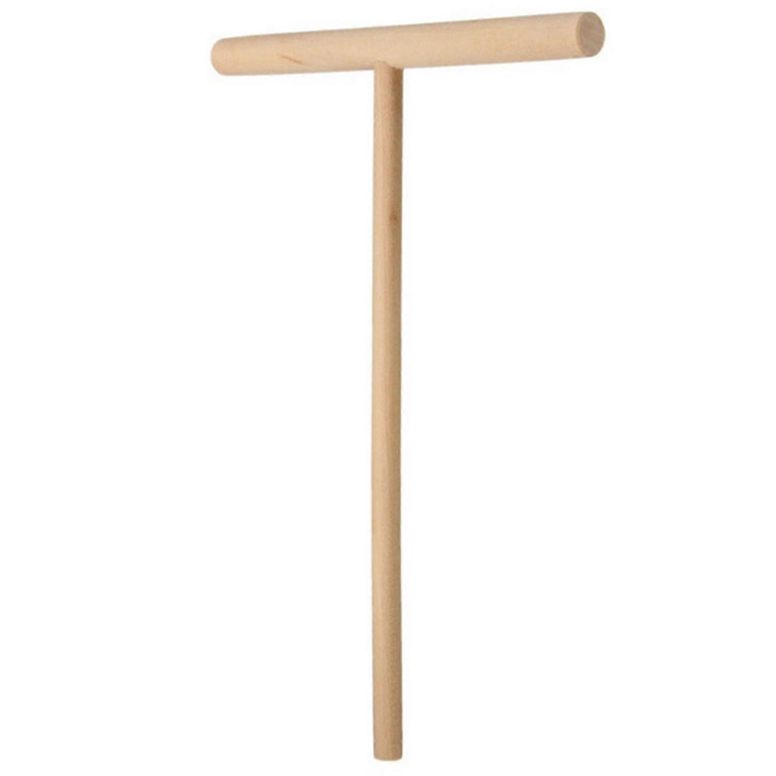 Crepe Maker Pancake Batter Wooden Spreader Stick Home Kitchen Kit DIY Tool