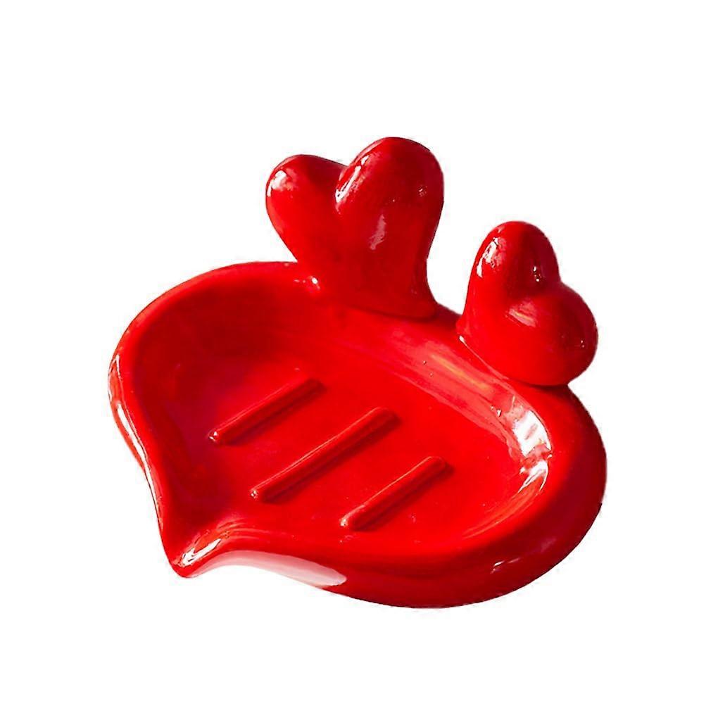 Decorative Soap Holder for Bathroom - Ceramic Design, Compact Size, Modern Style, Easy to Clean