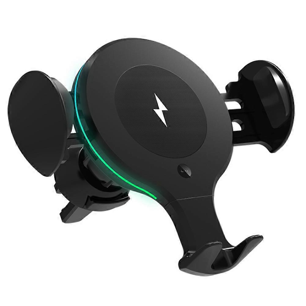 x9 smart induction car wireless charging bracket-standard large package air outlet bracket + suction cup base