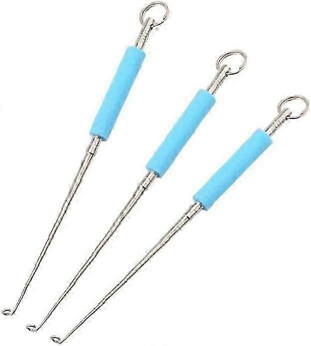 3pcs Portable Fish Hook Remover Powerful Hook Detacher Disgorger Puller Hook Removal Tool