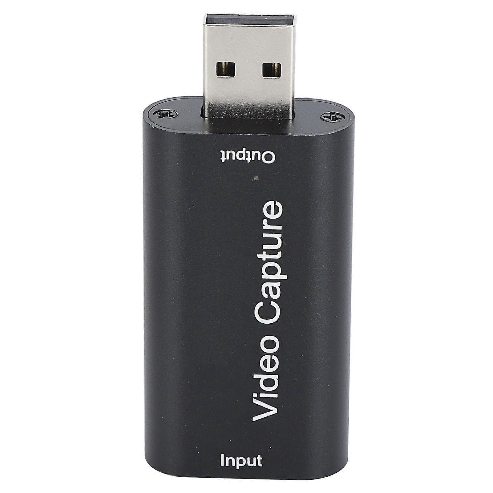 USB2.0 HDMI High Definition Video Capture Card Live Broadcast Record Box Support for OBS