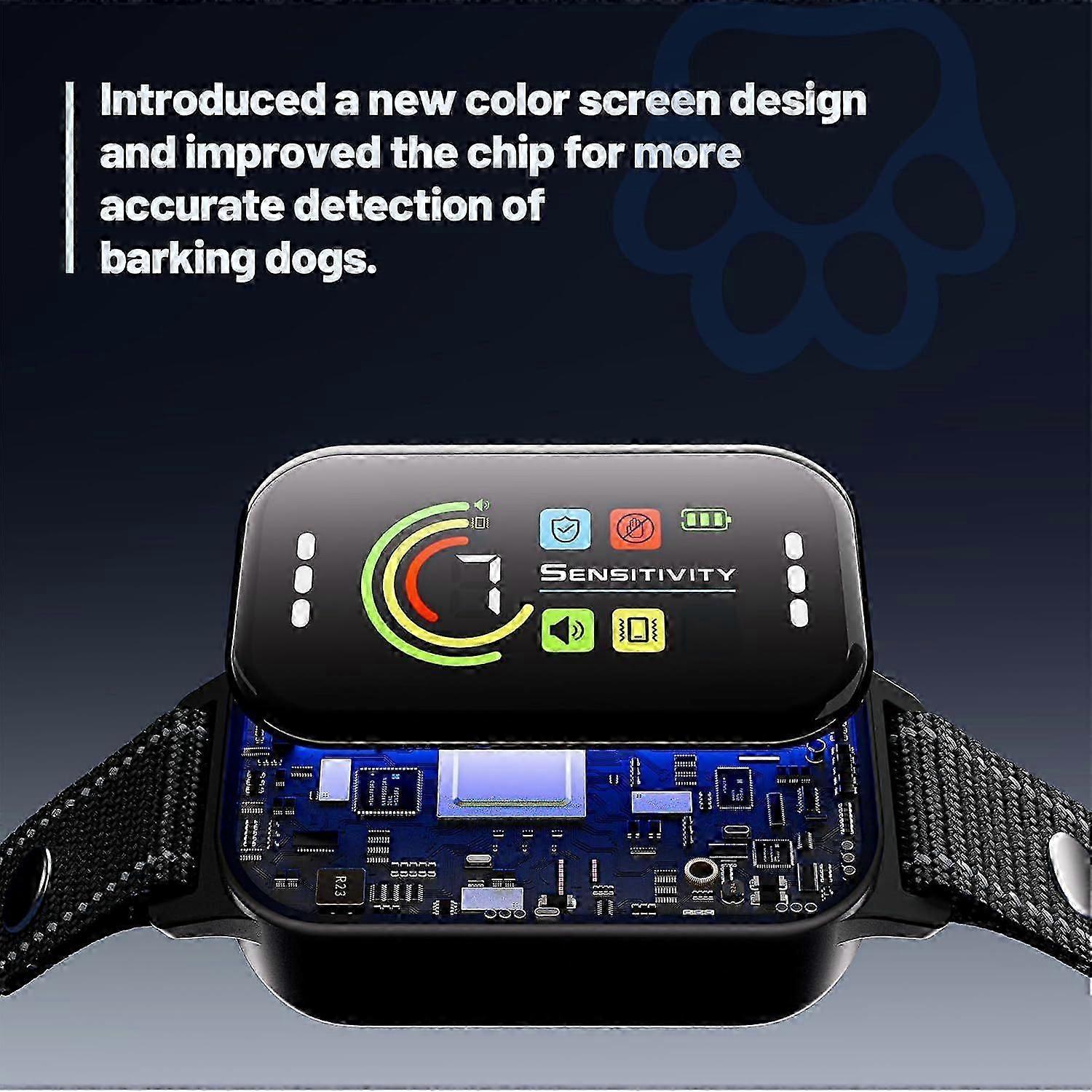 Dog Bark Collar 2 Pack,Bark Collar for Large Medium Small Dogs 8-130lbs,AUTO