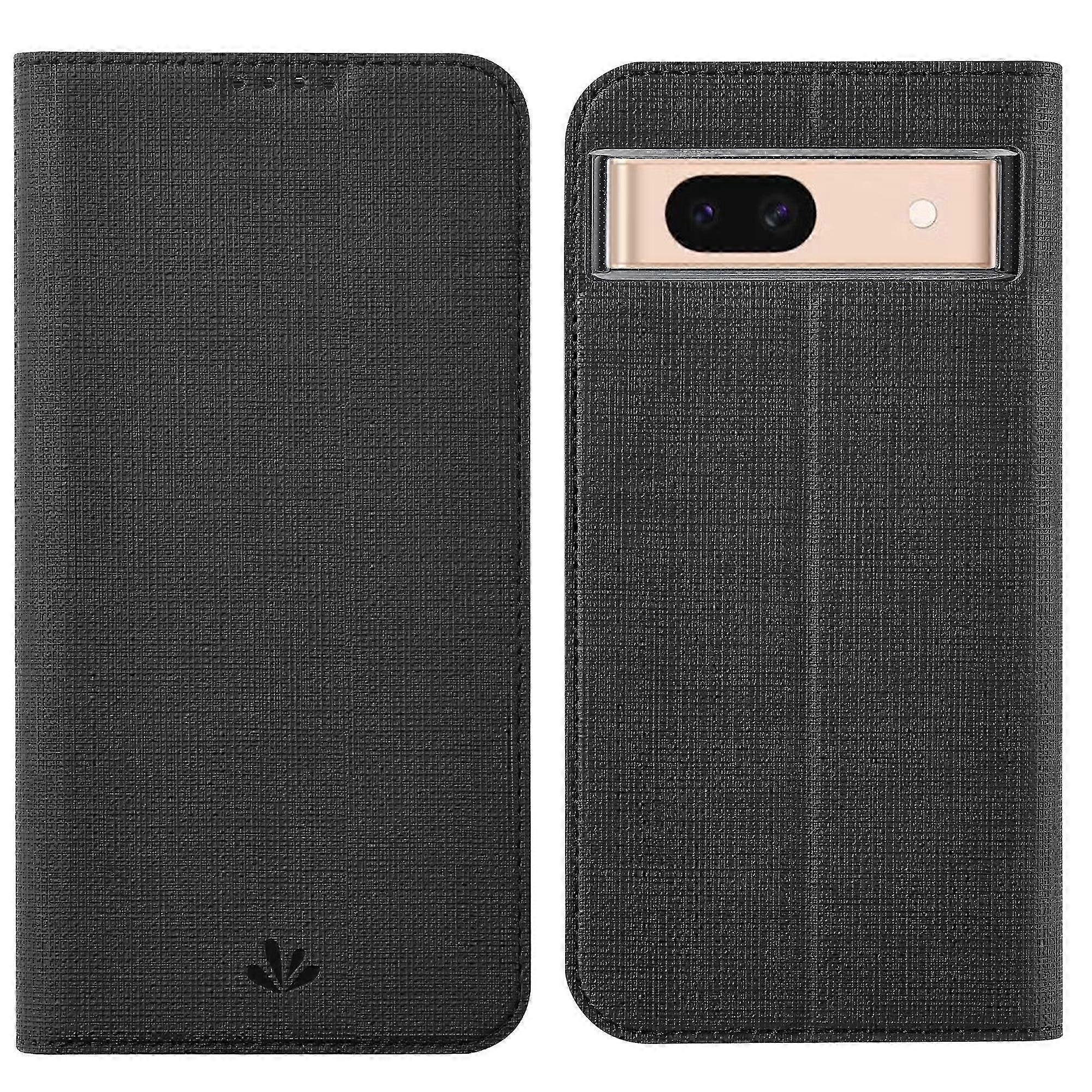 VILI DMX Card Holder Leather Cover Phone Case For Google Pixel 8a