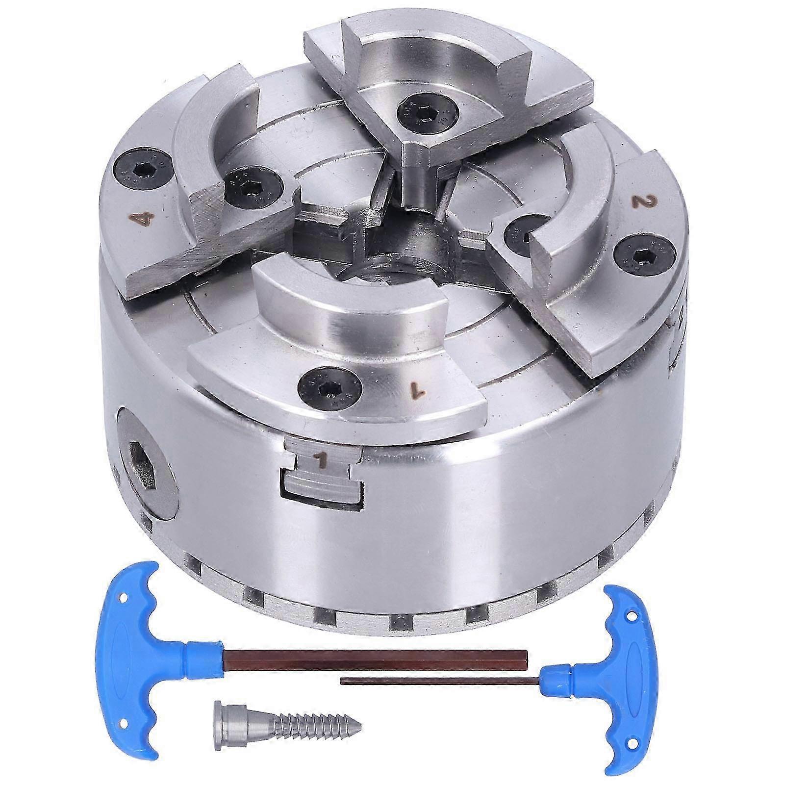 4-Jaw M33 Lathe Chuck for Woodworking