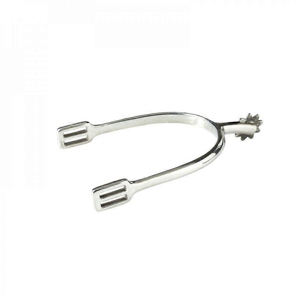 Rowel Spurs for Equestrian Riding - Stainless Steel, Adjustable Size, Classic Design, Suitable for Western Style
