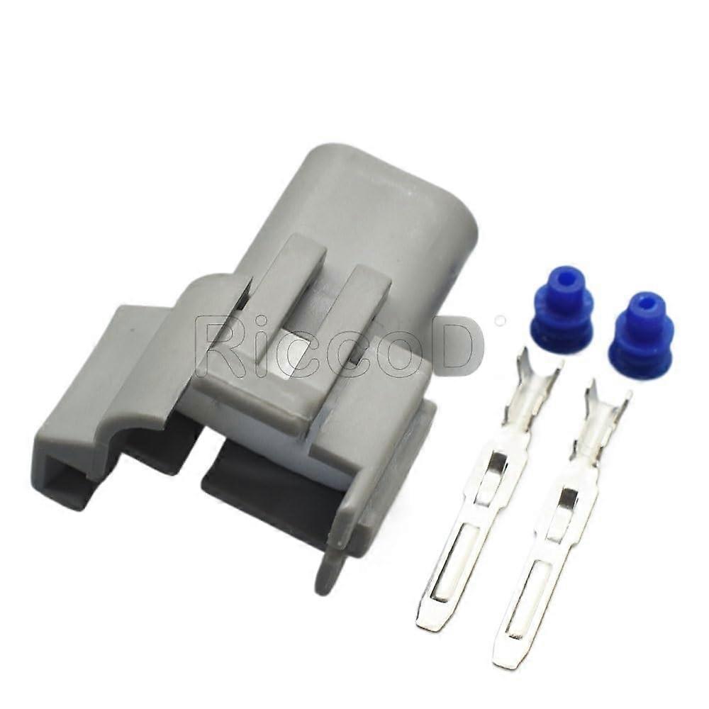 Yige Store 1 Sets DJ7022A-3-11 Car Male Cable Connector Terminal Jacket Auto Socket 2 Pin(1Set)