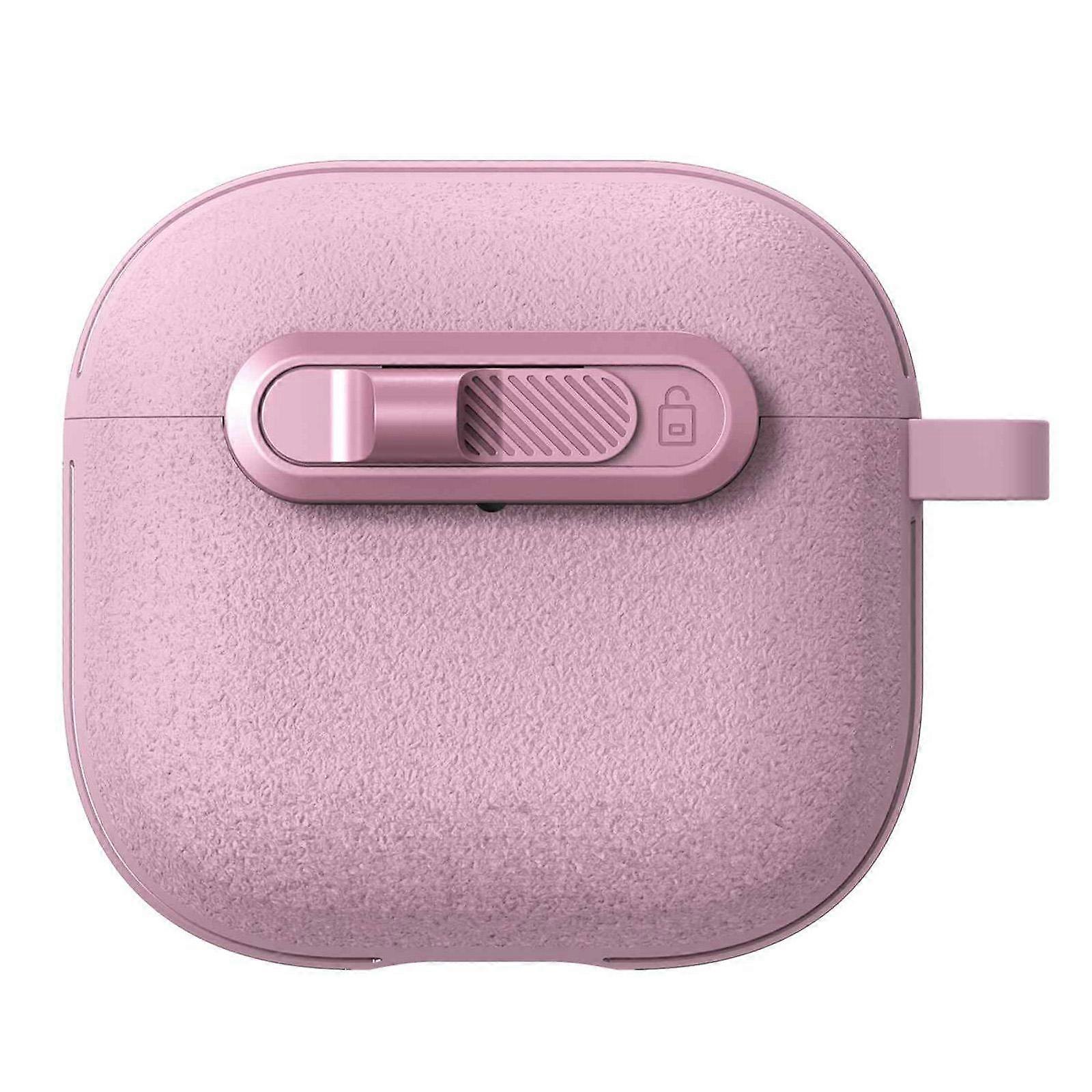 For AirPods 4 Starry Texture Lock Buckle Shockproof Earphones Case