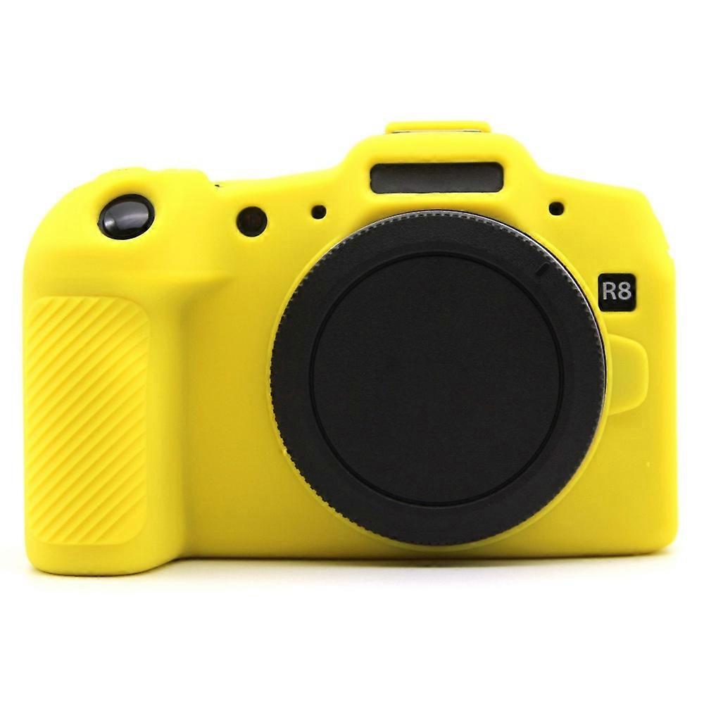 For Canon EOS R8 Anti-drop Camera Cover Soft Silicone Protective Case,Glossy