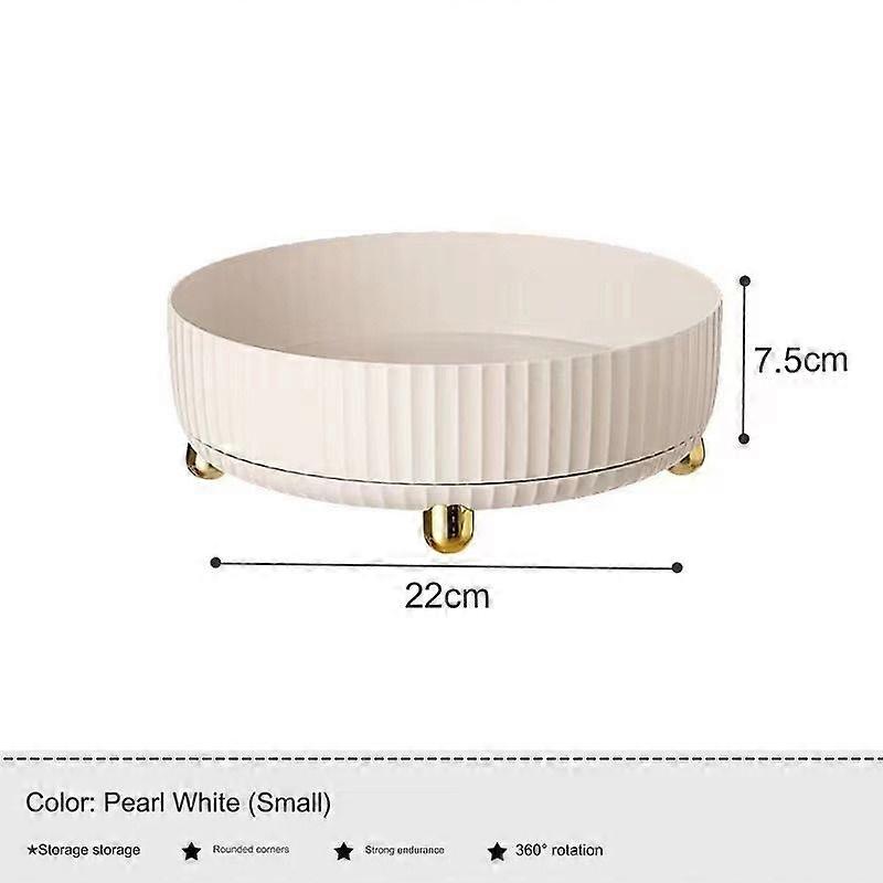 Cosmetics and perfume storage box tray rotating lazy Susan skin care lotion storage box rotating cosmetics storage cabinet