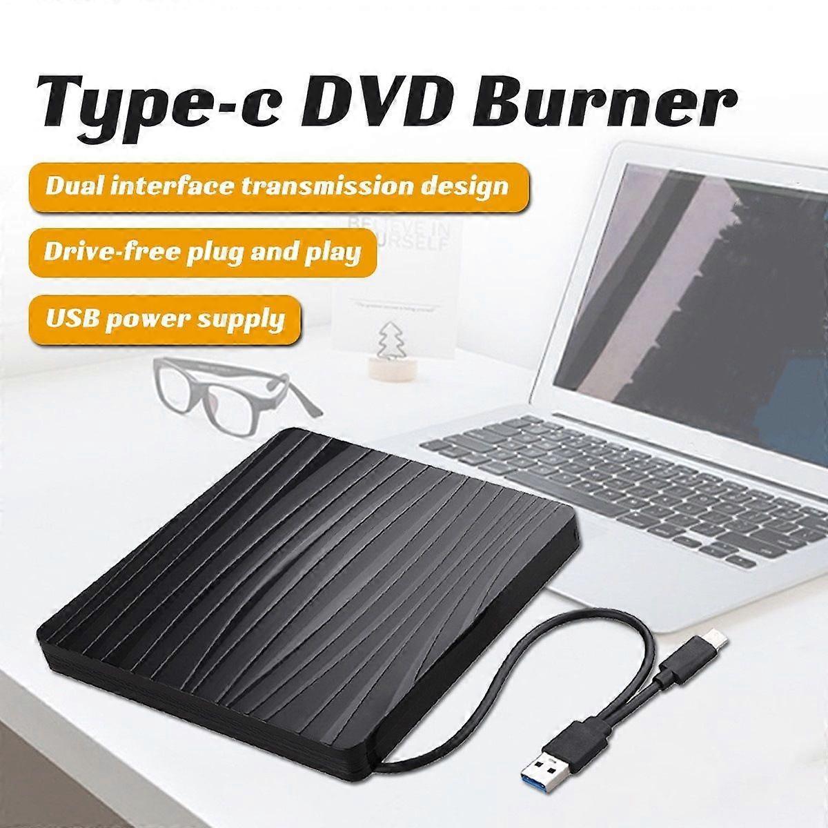 USB 3.0/Type C External CD/DVD Drive